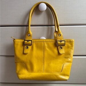 Vintage Yellow Purse